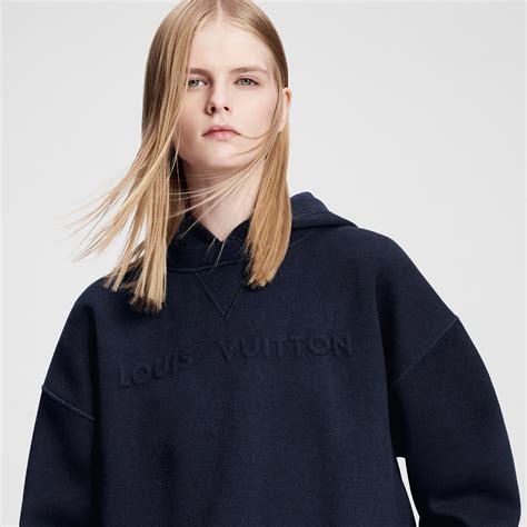 louis vuitton embossed signature hoodie.